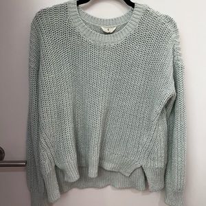 Lou & Grey mint green sweater